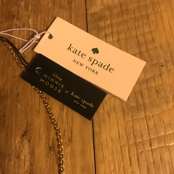 NEW Kate Spade NY + Disney Minnie Mouse Necklace - Picture 8 of 9